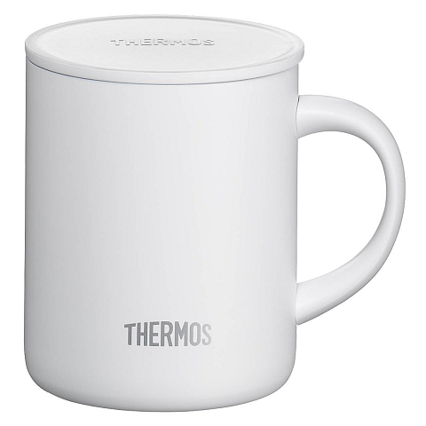 Thermos Longlife Cup 0,35 ml Weiß Edelstahl