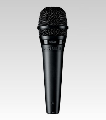 Shure PGA57 Schwarz Bühnen-/Auftrittsmikrofon