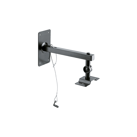 König & Meyer 24195-000-55 Lautsprecher-Halterung Zimmerdecke, Wand Stahl Schwarz