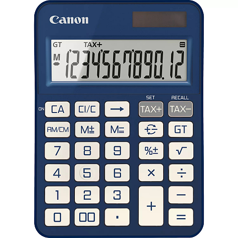 Canon KS-125KB Taschenrechner Desktop Einfacher Taschenrechner Blau