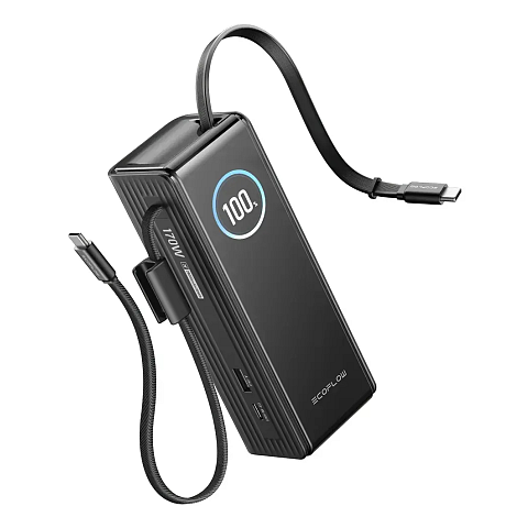 EcoFlow EF-RAPID25K100W-B-EU Powerbank 25000 mAh Schwarz