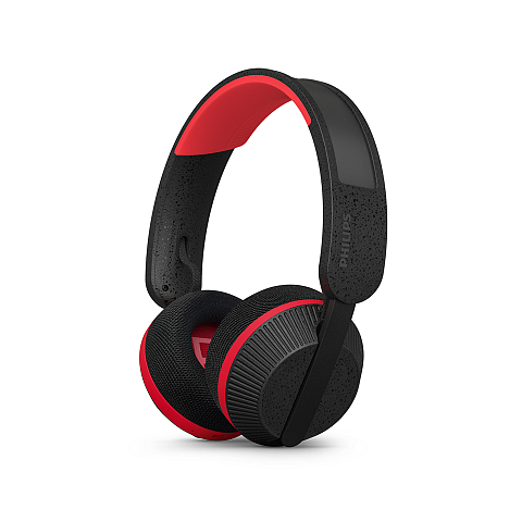 Philips 6000 series TAA6219BK/00 Kopfhörer & Headset Kabellos Kopfband Musik Bluetooth Schwarz, Rot