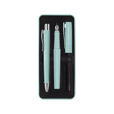 Faber-Castell Poly Ball Set Schwarz, Hellblau 3 Stück(e)
