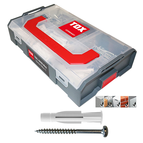 TOX Dübel L-Boxx Mini Electro TRIKA + S (232 Stk.)