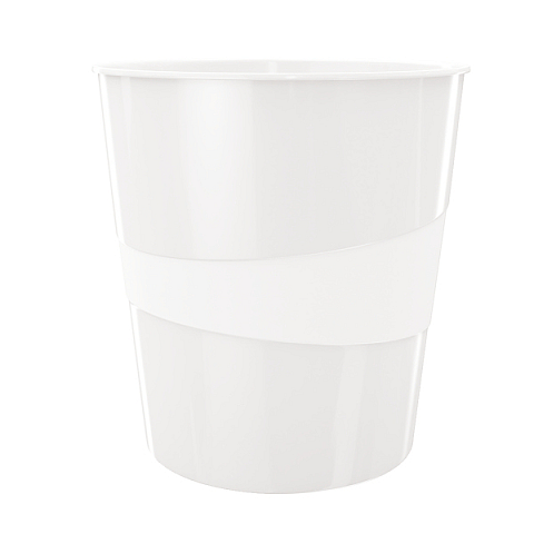 Leitz WOW Waste Bin Kunststoff Weiß