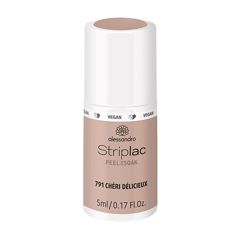 alessandro 48-791 Nagellack 5 ml Braun Glanz