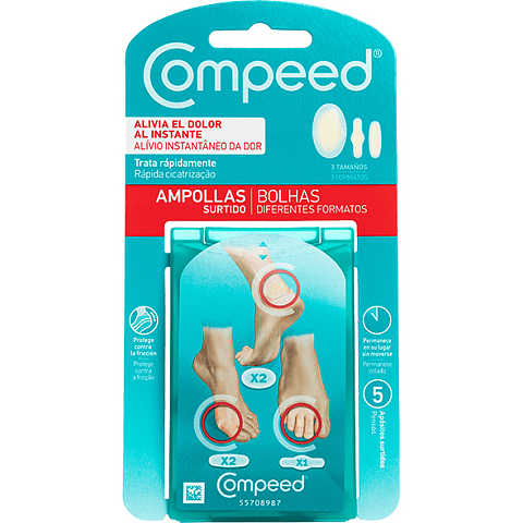 Compeed 3574661347585 Wundschnellverband 2 x 6 cm 5 Stück(e)