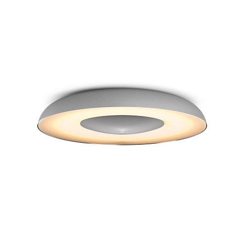Philips Hue White ambience Still Deckenleuchte silber + Dimmschalter