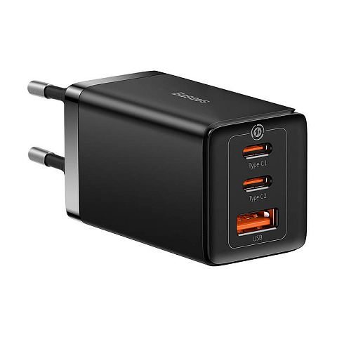 Baseus GaN5 Pro Universal Schwarz AC Schnellladung Drinnen