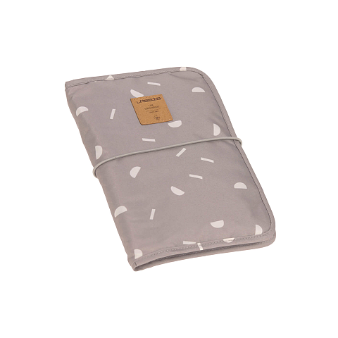 Lässig Changing Pouch Kupplung Graubraun Polyester