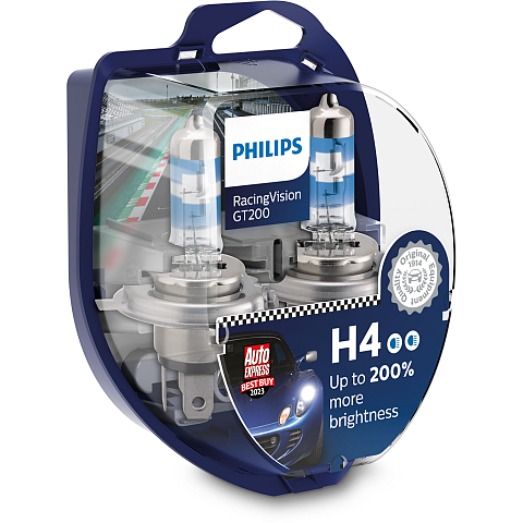 Philips RacingVision GT200 12342RGTS2 Hohe Leistung