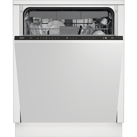 Beko BDIN38521Q Voll integriert 15 Maßgedecke