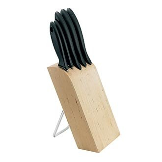Fiskars 1023782 Messerblock Schlitzmesserblock Holz
