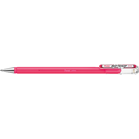 Pentel Mattehop Fein Verschlossener Gelschreiber Pink 1 Stück(e)