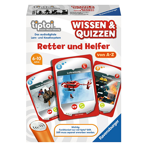 tiptoi Wissen & Quizzen: Retter und Helfer