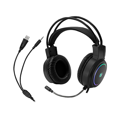 Tracer GZ X1 Kopfhörer Kabelgebunden Kopfband Gaming USB Typ-A Schwarz