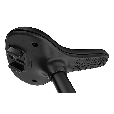 WOOM GO 1 Balance-Bike Aluminium Schwarz, Blau, Weiß