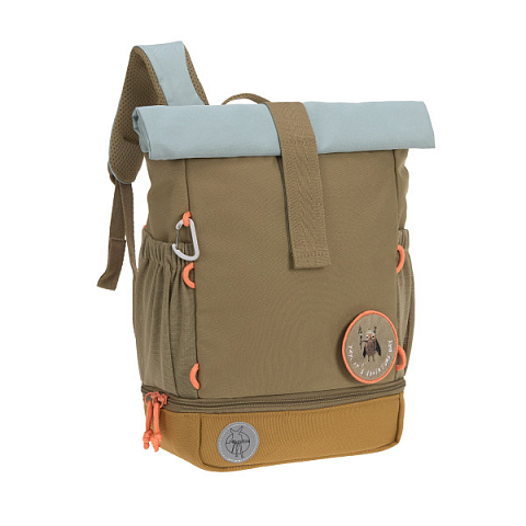 Lässig 1203037513 Rucksack Lässiger Rucksack Olive Polyester