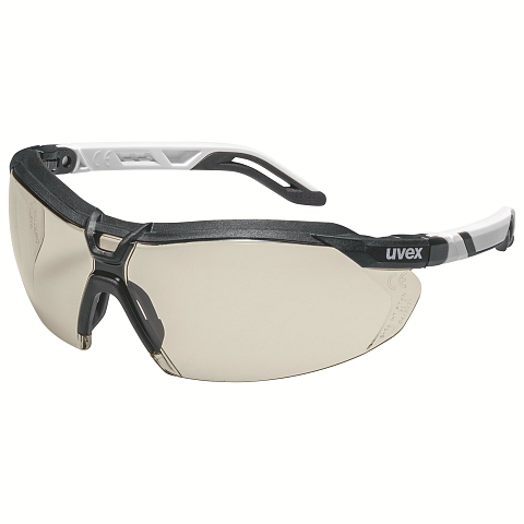 Uvex i-5 9183 064 Schutzbrille Schwarz, Weiß