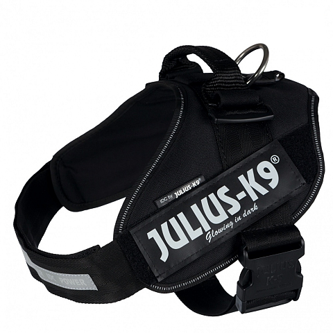 Julius-K9 14861 Hunde-/Katzengeschirr XL Schwarz Hund Westengeschirr