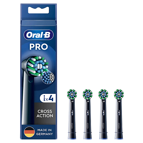 Oral-B CrossAction 4 Stück(e) Schwarz