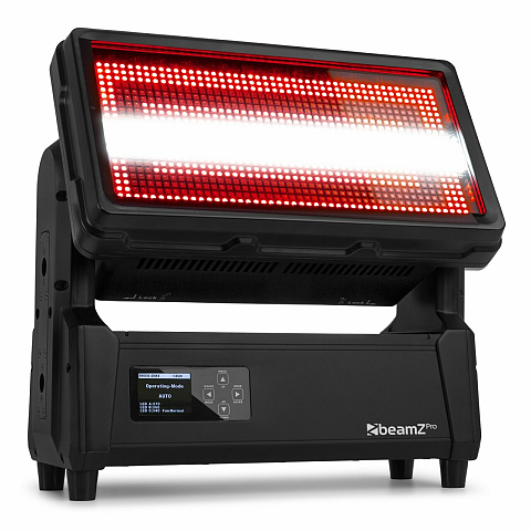 BeamZ Nuke2 Disco-Stroboskoplicht Schwarz