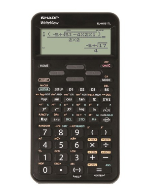 Sharp ELW531T Taschenrechner Desktop Display-Rechner Schwarz