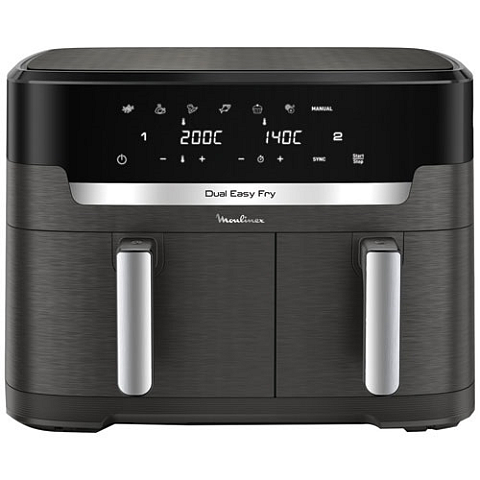 Moulinex EZ942HF0 Fritteuse Doppel 11 l Eigenständig 2020 W Heißluftfritteuse Anthrazit