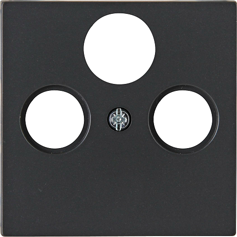Kopp 373615180 Wandplatte/Schalterabdeckung Anthrazit
