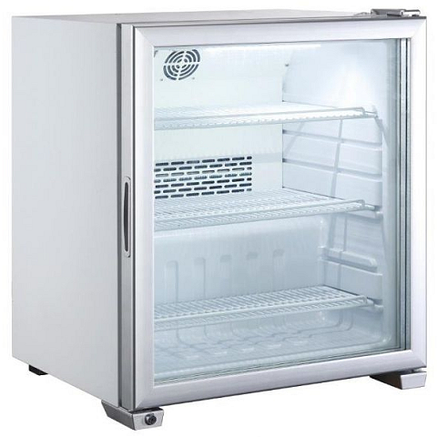 Hendi 233412 Industrieller Kühl/Gefrierschrank Merchandiser Kühlschrank Arbeitsplatte D