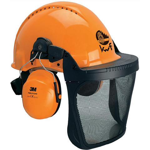 3M G3000MOR31V5B Sicherheitskopfschutz Orange