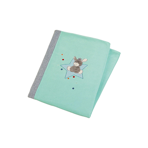 Sterntaler Schmusedecke Esel Emmi aus Microfleece, 75x100cm