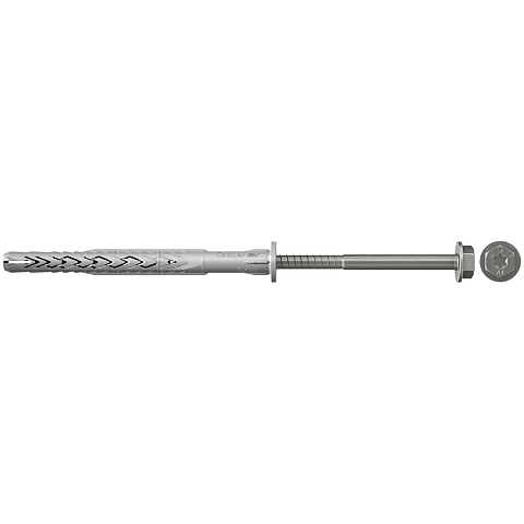 Fischer 522736 Schraubanker/Dübel 50 Stück(e) Schrauben- & Dübelsatz 200 mm