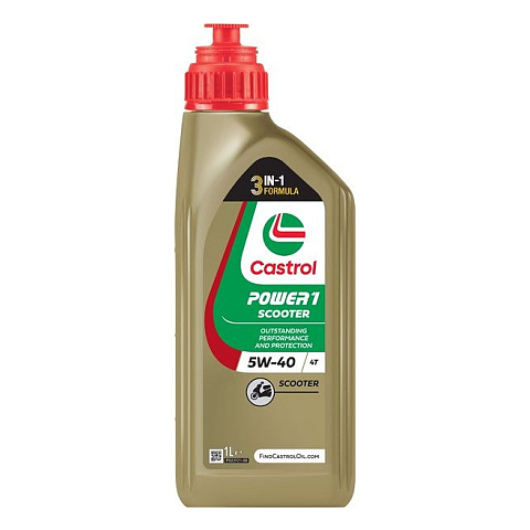 Castrol Power 1 Scooter 4T 5W-40 Motoröl 1 l Motorrad