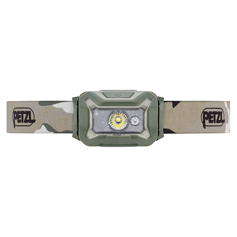 Petzl Aria 1 RGB Camouflage Stirnband-Taschenlampe LED