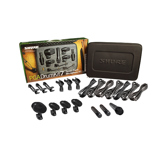 Shure PGADRUMKIT7 Zubehör für Trommeln Basstrommel Mikrofon-Set