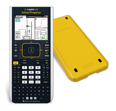 Texas Instruments TI-Nspire CX Taschenrechner Tasche Wissenschaftlicher Taschenrechner Schwarz
