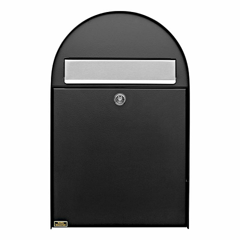 BURG-WÄCHTER Nordic 680 S Briefkasten Schwarz Pfostenmontierter Briefkasten Stahl