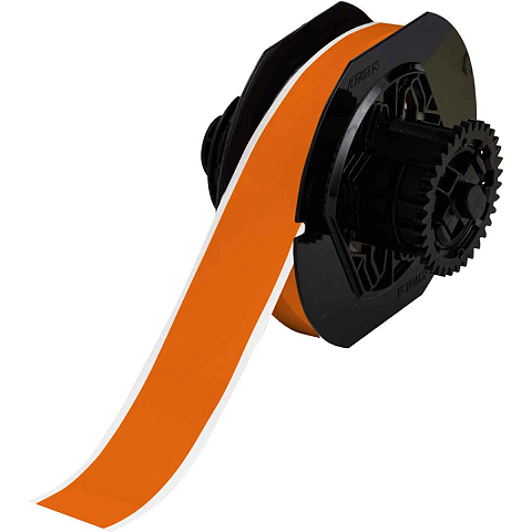 Brady B30C-1125-584-OR Druckeretikett Orange Selbstklebendes Druckeretikett