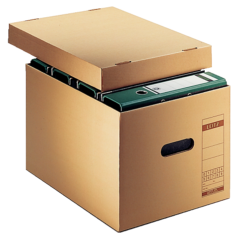 Leitz 60810000 Dateiablagebox Karton Braun