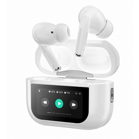 Technaxx MusicMan Kopfhörer True Wireless Stereo (TWS) im Ohr Anrufe/Musik USB Typ-C Bluetooth Weiß