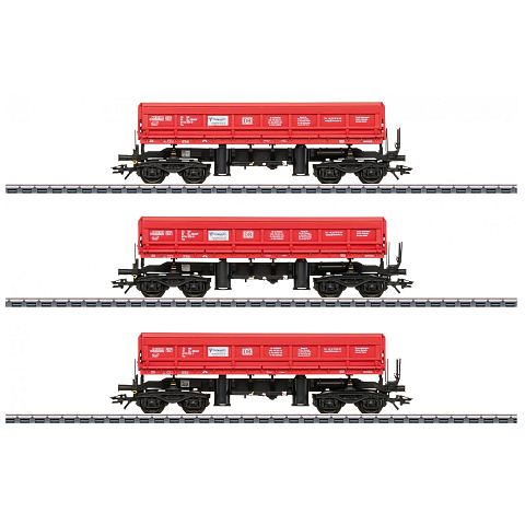 Märklin Type Fas Side Dump Car Set Kipper-Modell Montagesatz HO (1:87)