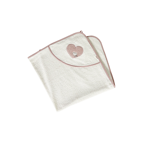 Sterntaler 7122318 Babyhandtuch Pink, Weiß Baumwolle 1 Stück(e)