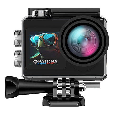 PATONA Platinum Action Cam Life SL4 Actionsport-Kamera 64 MP 5K Ultra HD CMOS 25,4 / 2,86 mm (1 / 2.86") WLAN 43 g