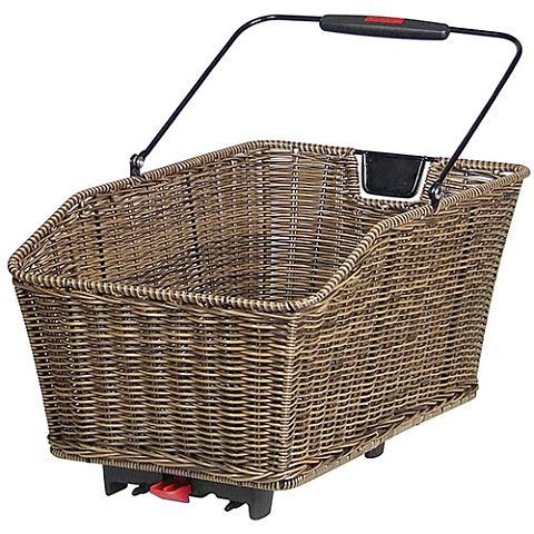 KLICKfix Structura GT Hinten Fahrradkorb 18 l Braun