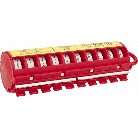 3M STD-0-9 Klebefilm-Abroller Kunststoff Rot, Weiß, Gelb