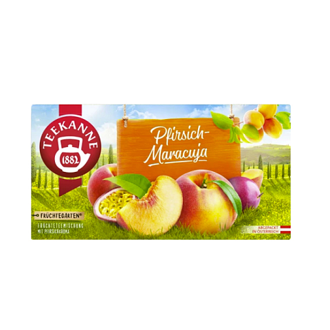 Teekanne Pfirsich-Maracuja Früchtetee