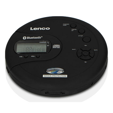 Lenco CD-300 MP3 Spieler Schwarz