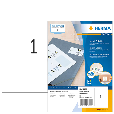 HERMA 10782 Druckeretikett