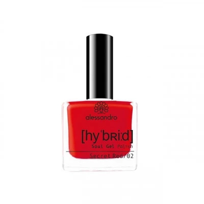 alessandro Hybrid Colour Secret Red Gelnagellack Rot